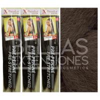 Bellas Extensiones - X-pression Ultra Braid Pre-Peigne / - 100% Kanekalon - (3 paquetes) - DISPONIBLE EN 38 COLORES - Extensión de pelo para hacer trenzas 116,84 cm, 160 g por paquete - Cabello sintetico 100% fibra sintética - Fibra trenzada - details 8