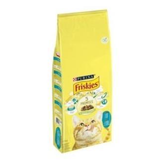 Purina Pienso para Gatos FRISKIES Atún y Verduras 20 Kg - Comida Seca para Gatos Alta en Proteínas