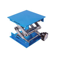 Elevador De Ruta De Aluminio / Acero Inoxidable Para Grabado De Madera Soporte Ajustable Para Mesas De Trabajo Laboratorio - details 4