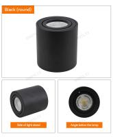 Spotlight LED GU10 Para Techo Montaje En Superficies Cilindro De Lámpara Bajo 220V Foco Iluminación Decorativa Para Dormitorio - details 9