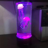 Lámpara De Noche De Jalea De Medusa Diseño Moderno RGB Iluminación De Ambiente Regalo Para Escritorio Iluminación Festiva - details 6