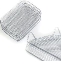 Rack De Air Fryer Pila De 3 Capas Relleno De Acero Inoxidable Adecuado Para Horno Cocina Vaporizador Hogar Gadgets - details 10