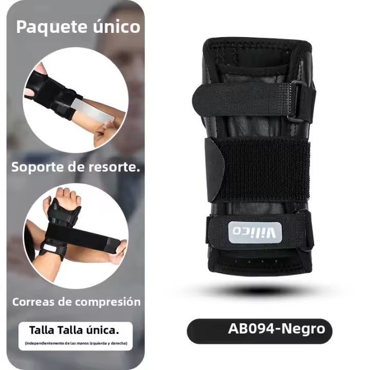 1PCS Esplín De Muñeca Ajustable Para Alivio Del Túnel Carpal Soporte Nocturno Con 3 Postes Universal Para Todas Las Edades Material De Nylon - 1