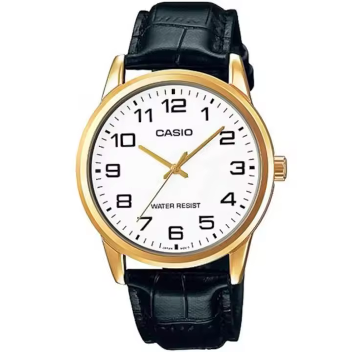 Reloj Casio analogico MTP-V001GL-7B correa de piel  45 × 38 × 8 mm - 1