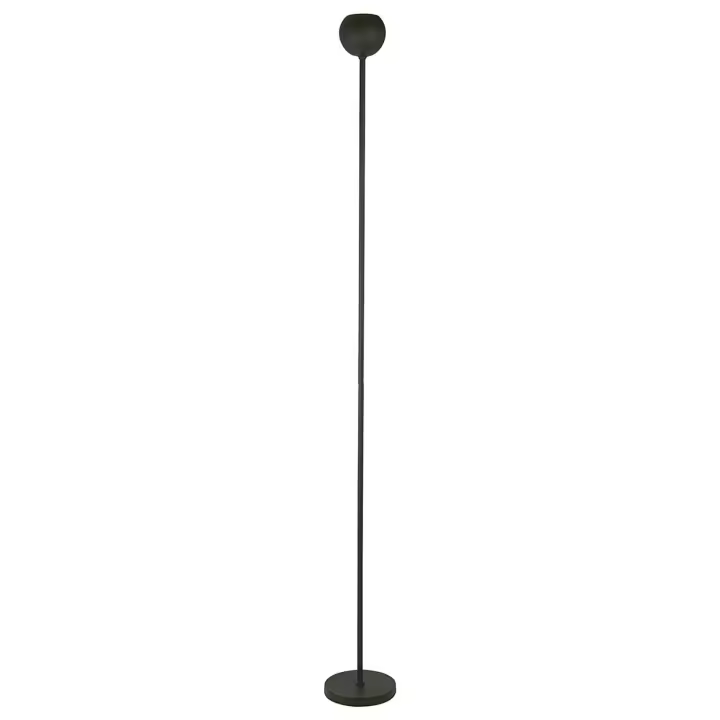 Moderno Piantana Eindhoven Acero Negro 1 Luz Gu10 - 1
