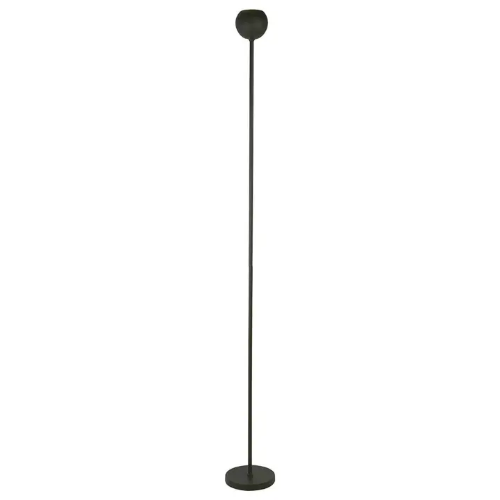 Moderno Piantana Eindhoven Acero Negro 1 Luz Gu10 - 1