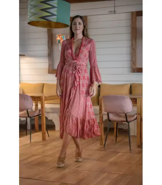VESTIDO  FERIA TORRE ORO SUNSET AND MOON  PV2246C - 1
