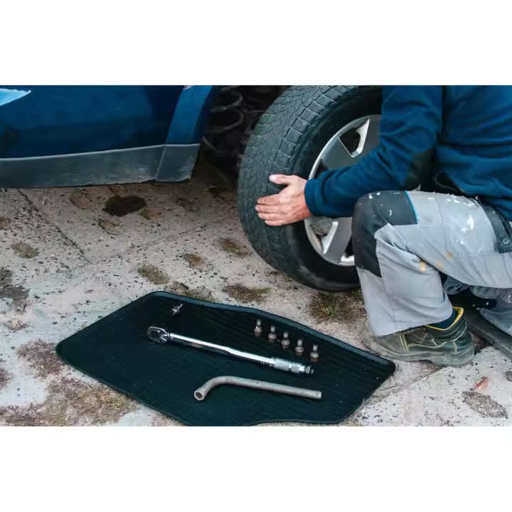 Juego de 4 alfombrillas de goma universales para Renault Espace IV monovolumen (2002-2014) - 1