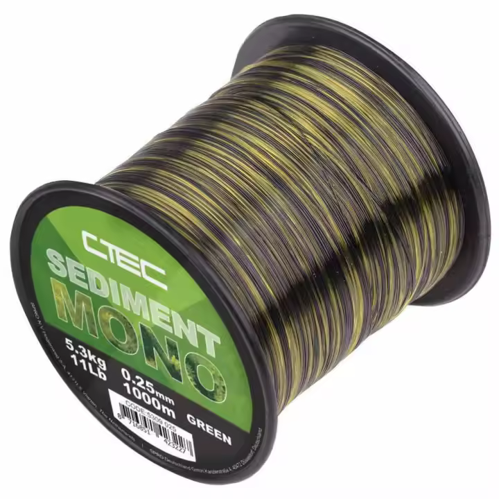 Equipo de pesca Líneas de pesca Ctec Monofilamento Sediment 800 M Verde - 1