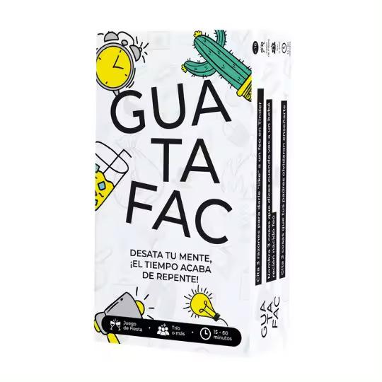 Guatafac – Juego de Mesa | ¡El Juego de las Respuestas Rápidas y Muy Locas! - 1