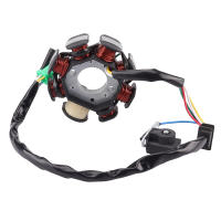 Bobina De Ignición Para Motocicleta Magneto De 8 Bobinas Para GY6 125cc 150cc 152QMI 157QMJ Scooter Móvil ATV Kart Quad Enginio Metal 12V - details 3
