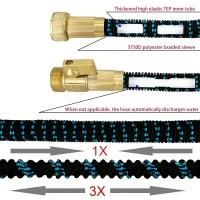 Bomba De Jardín Mágica Expansible Flexible 25-100FT Alta Presión Para Riego De Granja Lavado De Coche Tubos De Agua - details 4