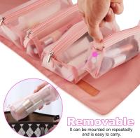 Bolsa de maquillaje, Bolsa de artículos de tocador, Bolsa de Lavado desmontable,bolsas de artículos de tocador colgantes - details 1