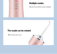 Irrigador Oral Eléctrico Portátil Limpiador Dental Con 4 Cabezales Y 3 Modos De Uso Recargable Fregador De Dientes Jet De Agua - details 19