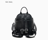 Mochila De Cuero Genuino Zency Para Mujer Capacidad Grande Cierre De Cremallera Estilo Casual Para Viajes Y Uso Diario - details 12