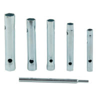 Juego De Llaves De Tubo Métricas 6Pcs 8-17mm Llave De Tubo Hueco Herramientas De Reparación Material De Acero Inoxidable - details 2