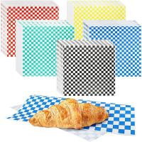 25Pcs Papel De Cera Alimenticio Para Hornear Papel Grasiento Para Pan Sandwiche Burger Frituras Herramientas De Cocina Desechables Y Ecológicas - details 0