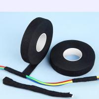 Cinta Eléctrica De Velours Negra 15m 30mm 25mm 19mm 15mm 9mm Retardante De Llama Adhesivo De Tela Para Cableado Y Harness - details 4
