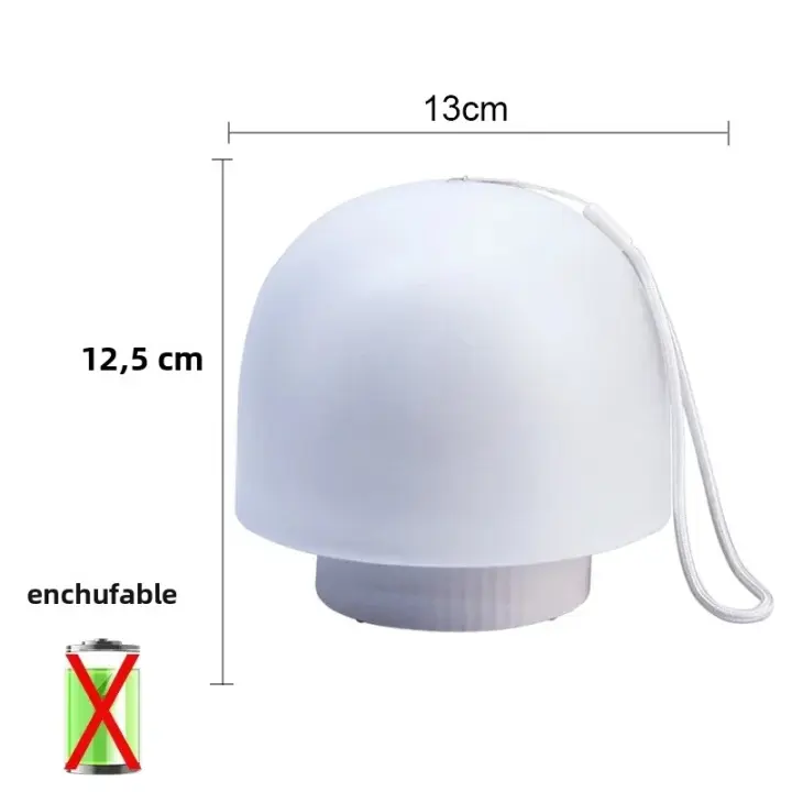 Lámpara De Noche LED Portátil Con Control Remoto Y Luz Dimmable Para Dormitorio Lámpara De Escritorio Para Lectura Y Decoración De Ambiente - 1