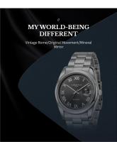 Reloj De Pulsera De Cuarzo Para Hombre CHRONOS Lujo Tendencia Acero Inoxidable Resistente Al Agua Con Calendario Completo Y Manos Luminosas - details 3