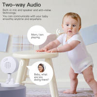 Monitor De Bebé KERUI Con Montaje En Pared Cámara IP HD Video WiFi Mini Sensor De Movimiento Temperatura Y Sonido Compatibilidad Tuya Smart Home - details 8