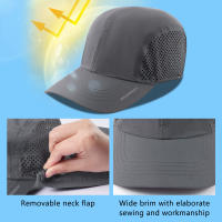 Gorro De Pesca BASSDASH Con Protección UV UPF 50+ Plegable Y Cola De Mosca Removible Para Hombres Y Mujeres Ideal Para Golf Y Senderismo - details 18