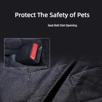 Manta Protectora Para Coche Para Perros Impermeable Y Segura Almohadilla De Seguridad Para Viajes Con Asiento Trasero Universal Eco-amigable - details 1