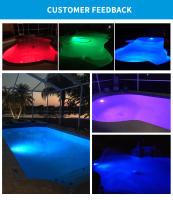 Luz Submarina LED Para Piscina 18W 36W 54W Par56 RGB Calor Blanca Fría Blanco Calido Blanco Frío Foco LED Para Piscinas - details 13
