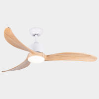 Ventilador de techo silencioso XTRELAMP VIDAR Motor Dc  6v BLANCO LED 18W con mando a distancia 2000 lm Diámetro 115cm - details 0