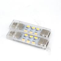 Lámpara De Lectura Portátil USB LED Doble Cara 12LED Para Libro Luz Nocturna Mini Para Power Bank PC Portátil Y Notebook - details 3