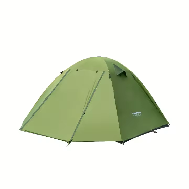 BOPORO Tienda de Poste de Aluminio Impermeable para Camping Al Aire Libre - 1