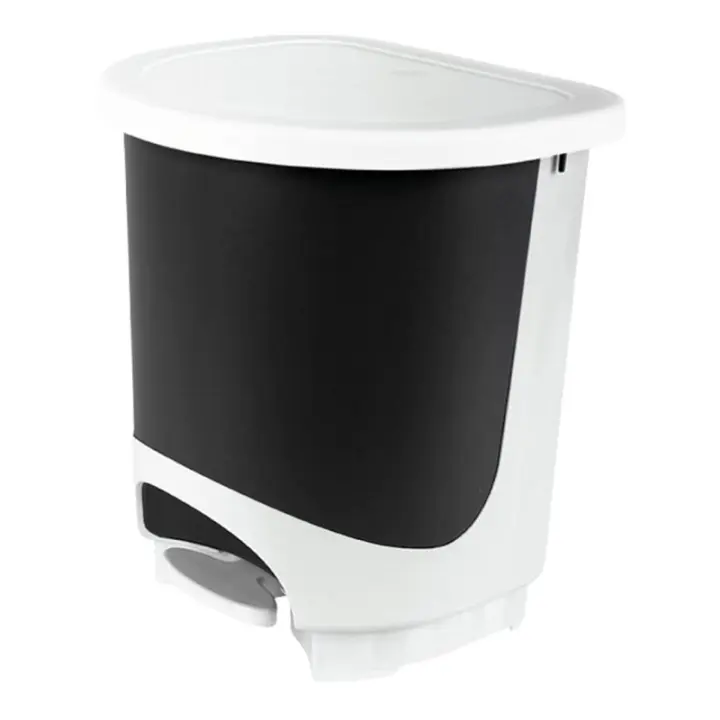 Cubo Basura con Pedal Capacidad para 30 Litros Plastico Resistente - 1