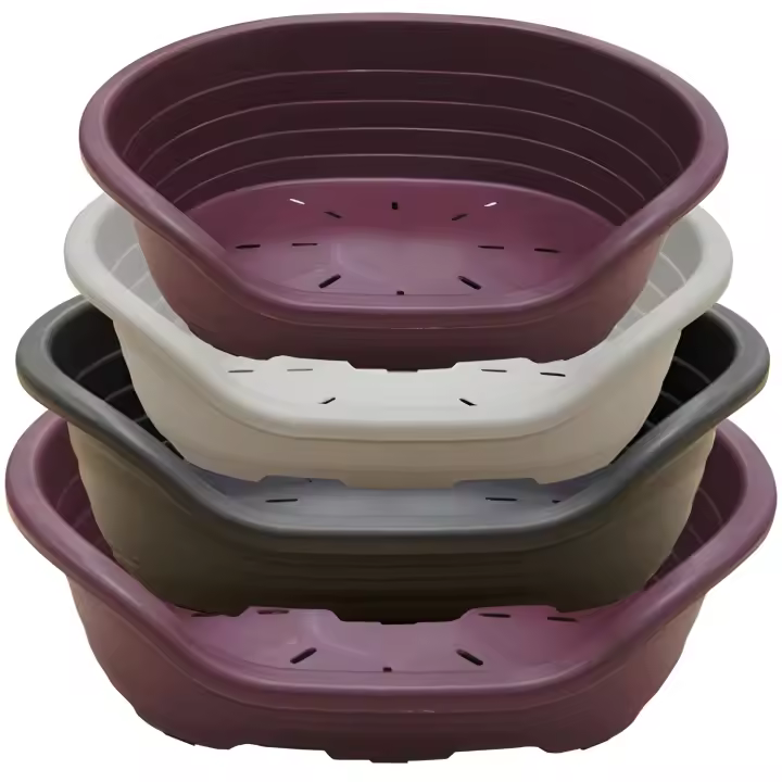 Ibañez Cuna de Plástico Resistente para Perros - Aísla del Suelo - Fácil Limpieza - 1