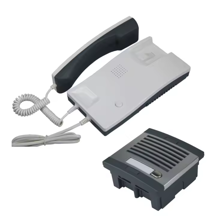 Portero Automático - 2 Hilos,fácil instalación, Portero automatico para empotrar, Soporta Las peores inclemencias del Tiempo.Funciona con 220v con Enchufe. - 1