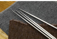 Tiartisan Cutlería De Titanio Ultraligera Para Camping Y Senderismo 195mm/230mm Palillos Huecos Para Exterior No Desechable - details 14