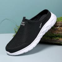 Zapatos Casual Para Hombre MAEDEF Verano Antideslizantes Transpirables Comodidad Plataforma Baja Mesh Suela De Goma - details 3