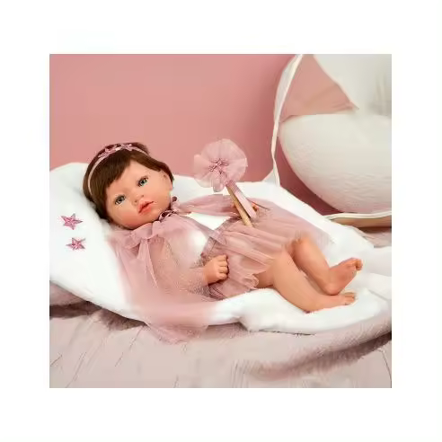 Muñeca Bebe Reborn 38 cm - Princess Rosa con Manta - Arias 98194 - 1