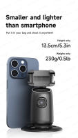 Gimbal Estabilizador P05 Soporte De Teléfono Móvil Para Escritorio Con Control Por Gestos Y Luz Adicional Opcional Rota 360 Grados Compatible Con AI Y Control Remoto Negro - details 20
