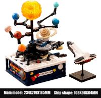 Bloques De Construcción Del Sistema Solar Espacial Con Luz Y 9 Planetas Set De Rocket Exploración Educativa Regalos Para Niños Y Niñas - details 5