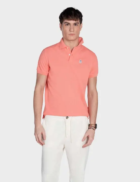Harper & Neyer polo coral para hombre - 1