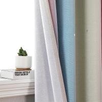 Cortinas con ojales rosa moderno, filtrantes de luz.estores enrollables,cortinas pack de 2, 100x130cm cortina opaca, - details 1