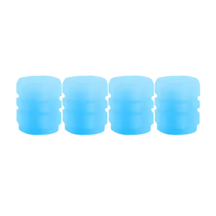 20Pc Luminous Valve Caps Fluorescentes Para Coche Motocicleta Bicicleta Cubiertas De Válvula De Noche Brillantes Accesorios De Estilo Para Ruedas De Coche - 1