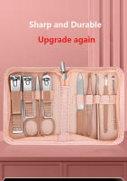 Nuevo Set De Cortauñas 7-18pcs Acero Inoxidable Con Bolsa Plegable Kit De Manicura Herramientas De Belleza Y Maquillaje - details 0