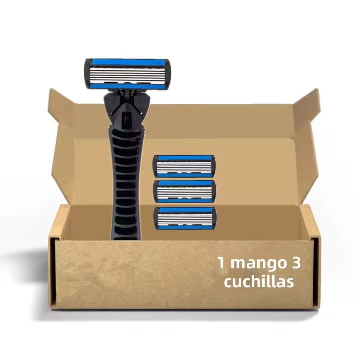 Afeitadora Manual De Seguridad Razor Clásica 6 Edges Para Hombres Y Mujeres Eliminación De Pelos En El Cuerpo Cabello Femenino Afeitado Corporal - 1