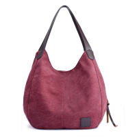 Bolso De Hombro Para Mujer Yogodlns Vintage De Lona Gran Capacidad Bolso Casual Con Manija Nueva Moda Bolso De Compras Para Dama - details 12