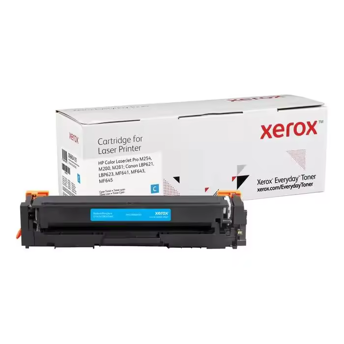 Compatible xerox everyday hp cf541x cyan cartucho de toner 203x - 1