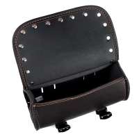Bolsa De Alforja Universal Para Motocicleta De Cuero PU Impermeable Con Herramientas De Almacenamiento Para Manillar Frontal - details 6