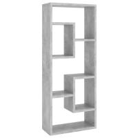 vidaXL Estantería de pared contrachapada 36x16x90 cm Blanco, Negro, Roble Sonoma Mueble Almacenaje Estantería para Oficina, Estudio, Dormitorio Estantería/Librería/ mueble de Almacenamiento - details 2