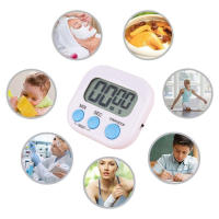 Temporizador De Cocina Multifuncional Magnético Digital Con Alarma Fuerte Pantalla LED Para Cocinar Ducharse Hornear Herramientas Y Gadgets - details 4