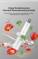 Tratadora De Alimentos Eléctrica Multifuncional NOCCLILI 500W 5L Capacidad Para Carne Y Vegetales Ajustable Máquina De Procesamiento De Alimentos Para La Cocina - details 4